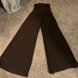 cover charge brown slip on pants